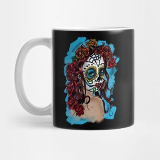 Sugar Skull Girl - Día de Muertos or Día de los Muertos Mug